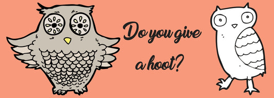 Blogpost header for Smashfire Designs about mid century modern owl jewelry