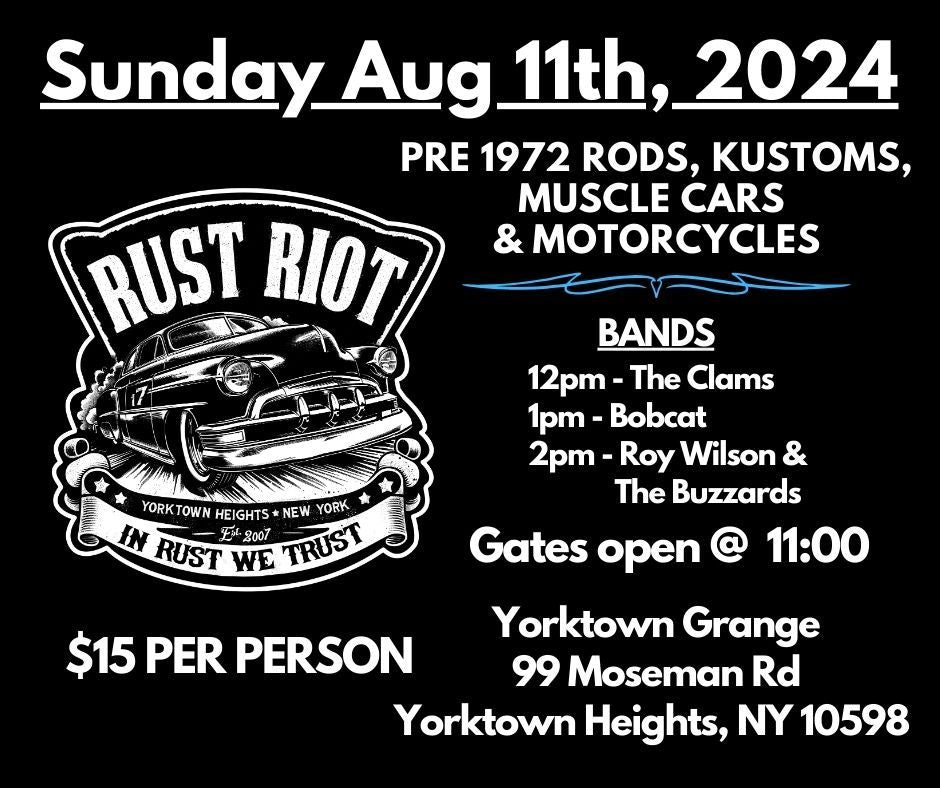 Rust Riot! My Husband's Car Show!