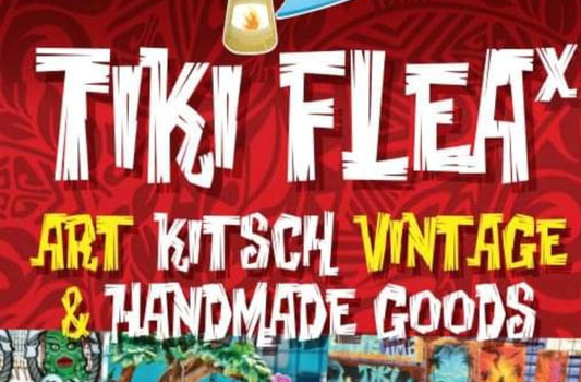 Postcard of TIki Underground Flea X in Ohio on May 14th, 2022