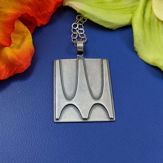 Broyhill Brasilia Arches in Sterling Silver Necklace