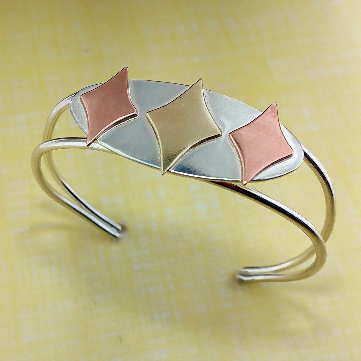 mid-century-starbursts-sterling-silver-bracelet