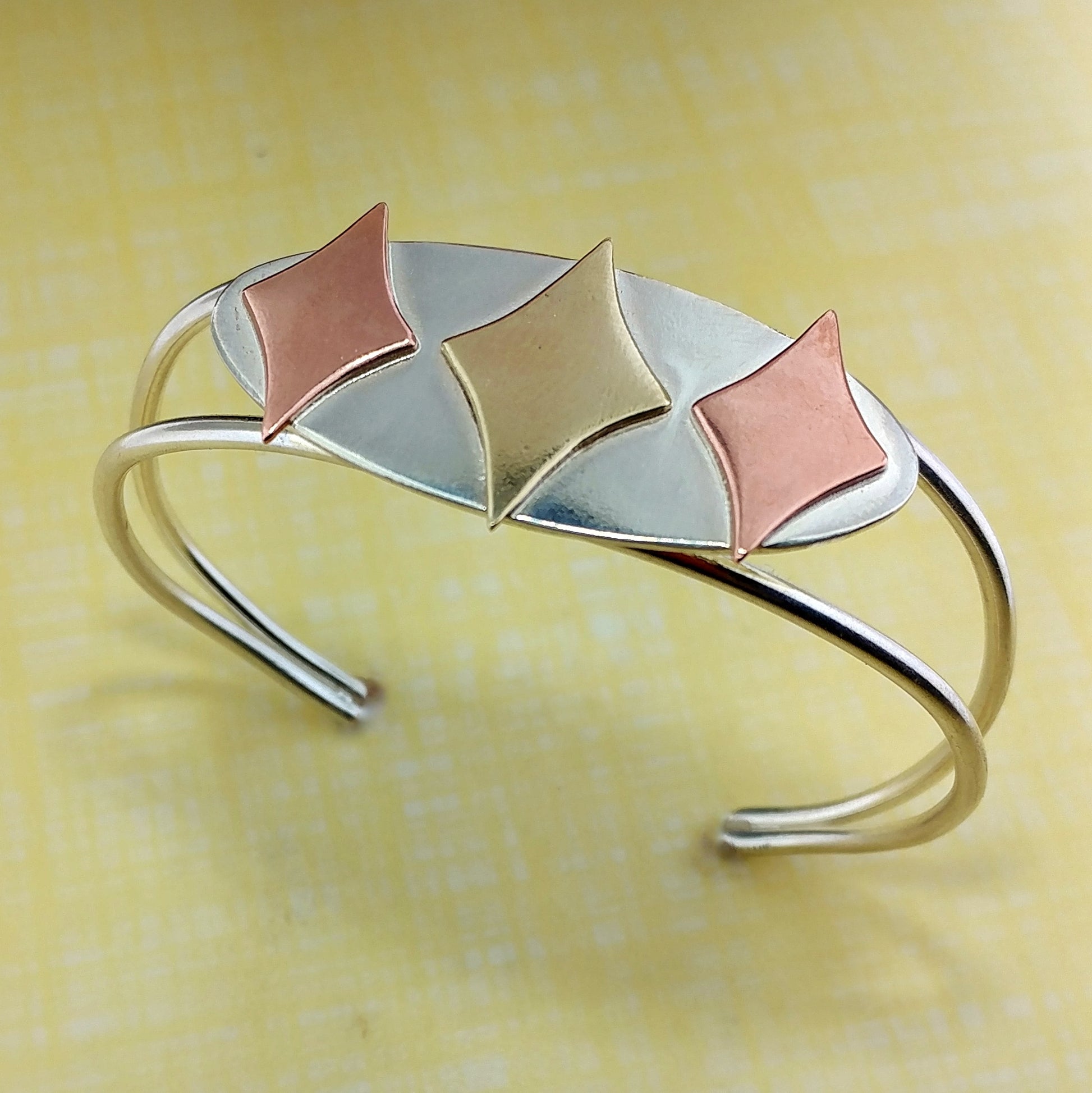 mid-century-starbursts-sterling-silver-bracelet