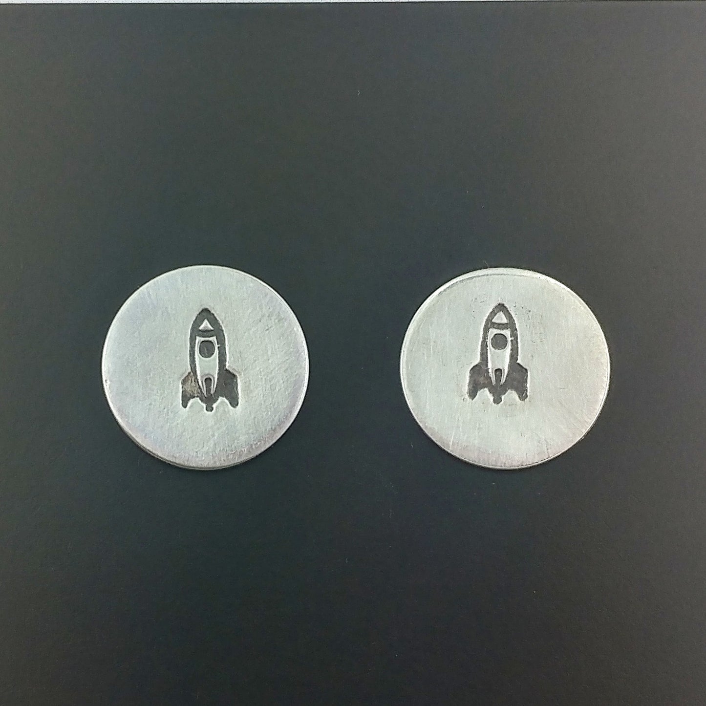 Rocket Ship Stud Earrings