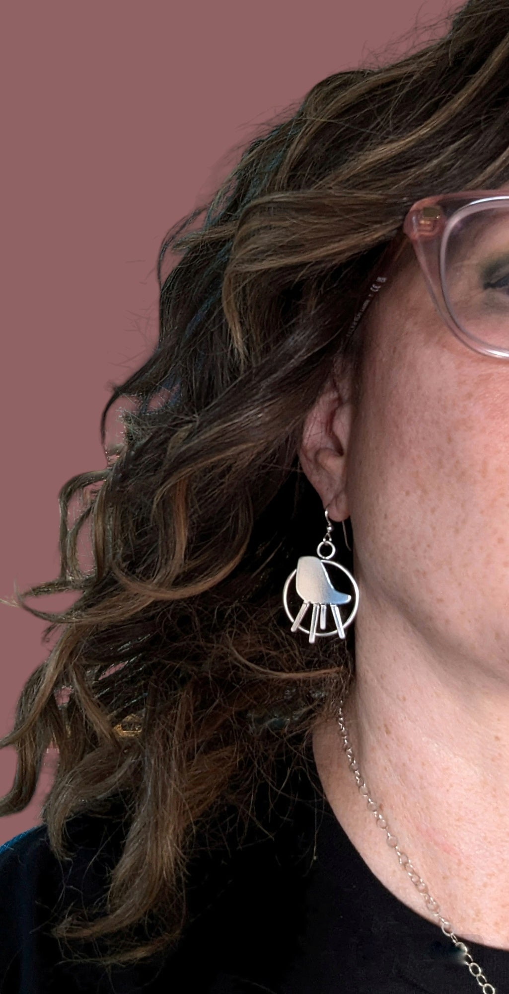 Eames Style Chair Earrings