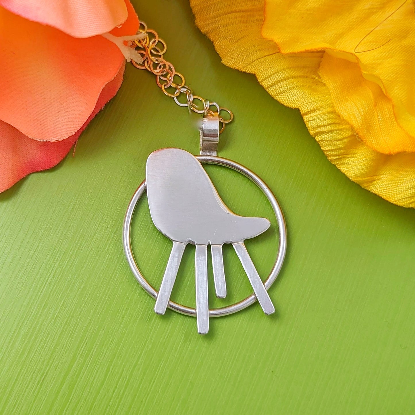 Eames Style Chair Necklace