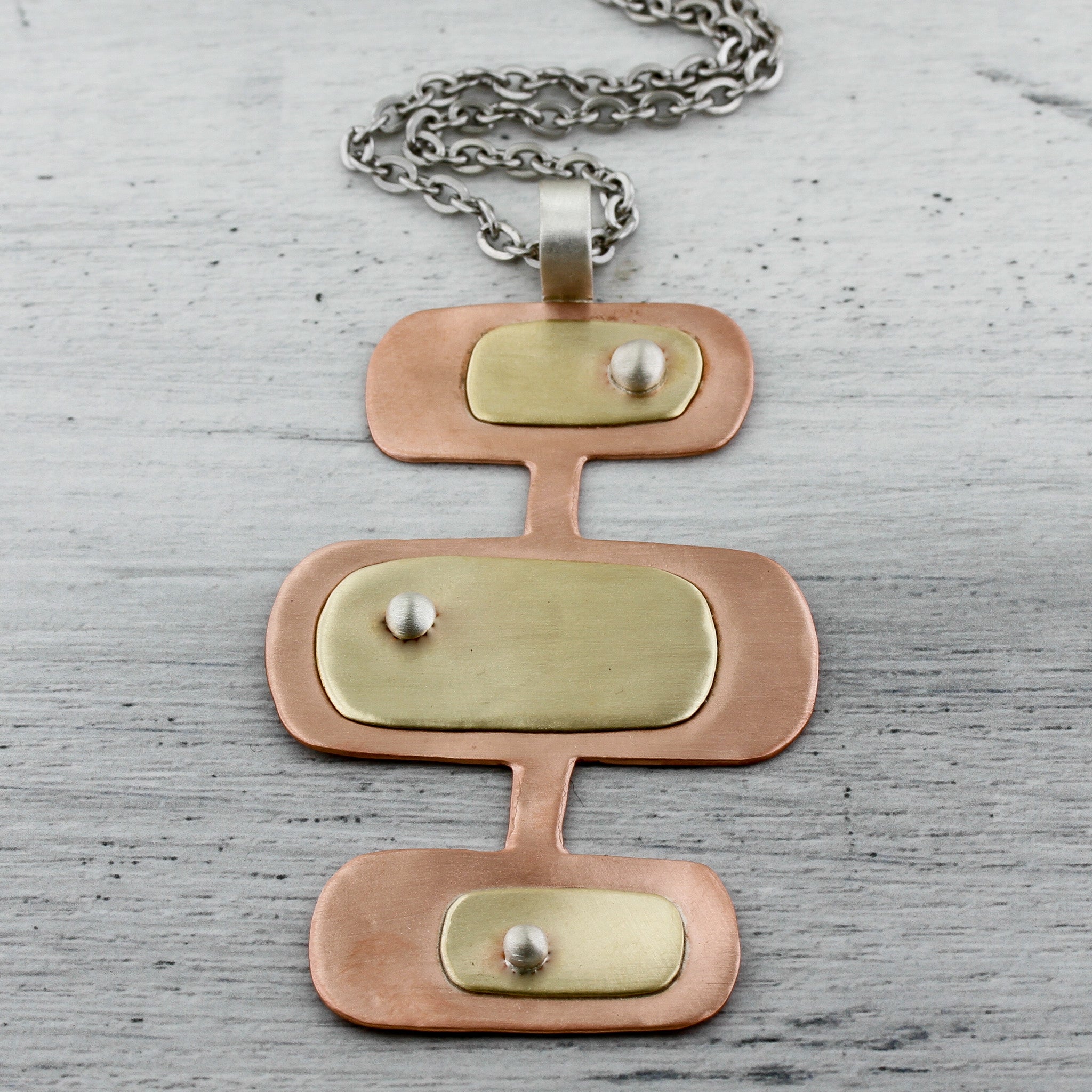 Brass and store copper jewelry