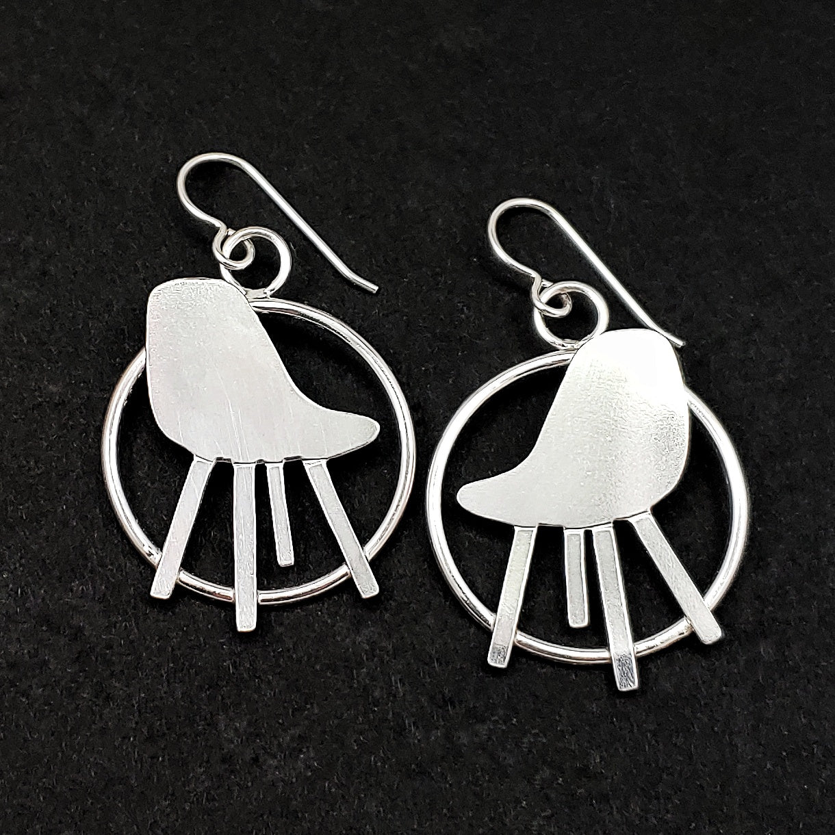 Eames Style Chair Earrings