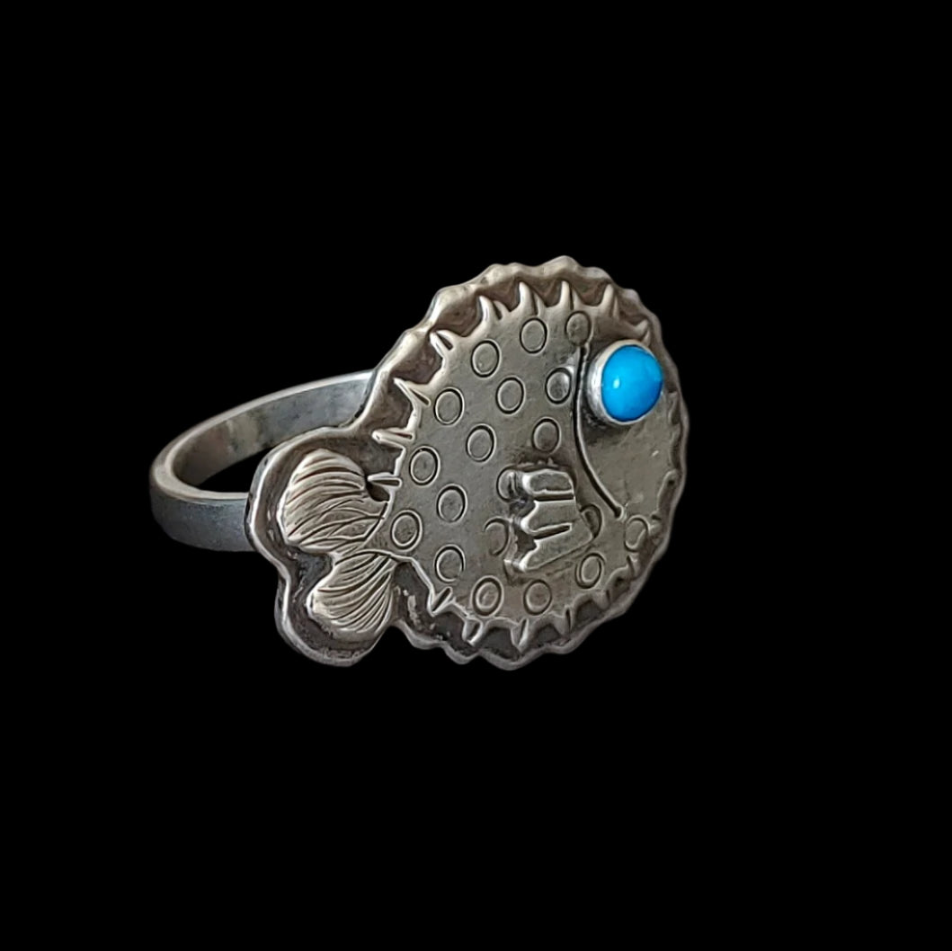 Puffer Fish Ring