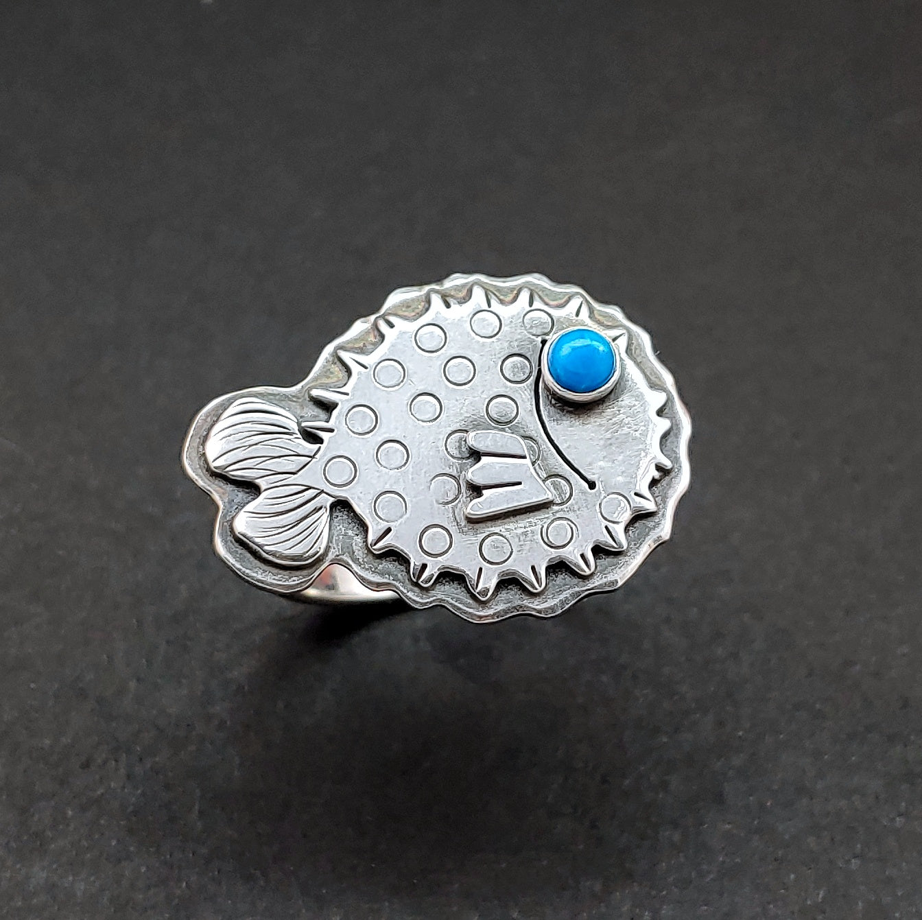 Puffer Fish Ring